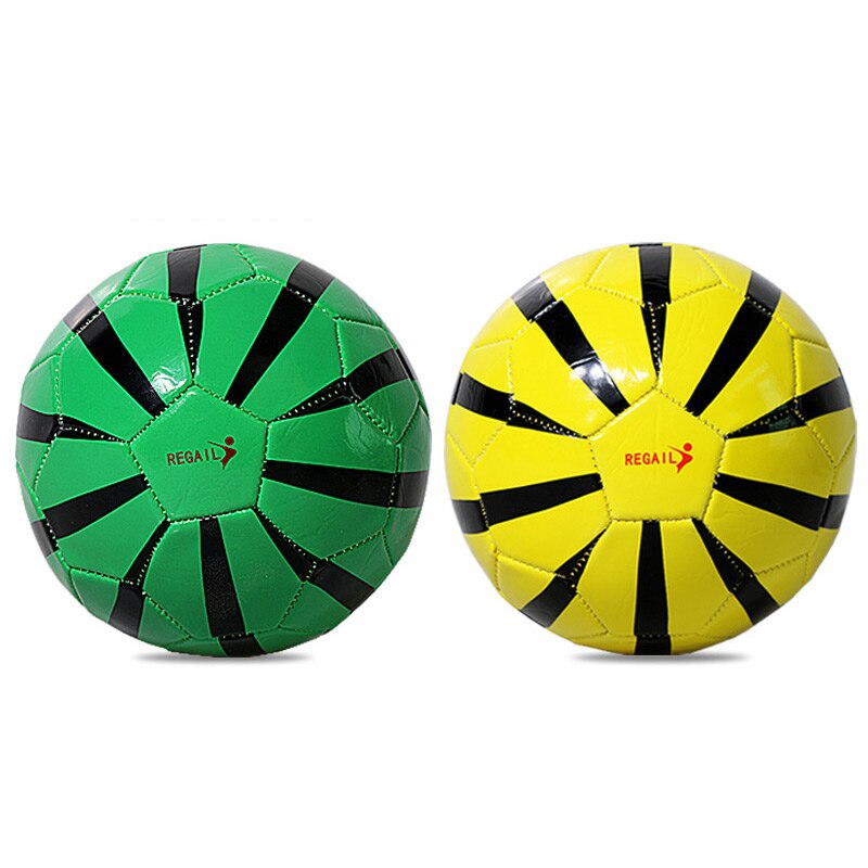 Size 2 Kids Football Soccer Ball Inflatable Training Balls for Children Outdoor Play Kid Sport Match Watermelon Pattern