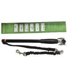 Elastisk hund cykel trækbælte løb gåtog tog til store små kat kæledyr snor hunde snor reb nylon tenac