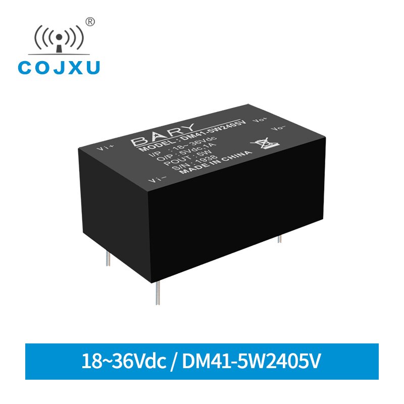 Dm41-5 w 2405v voedingsmodule dc-dc geïsoleerde buck dip 5w 18-36 vdc ultra klein volume vermogen