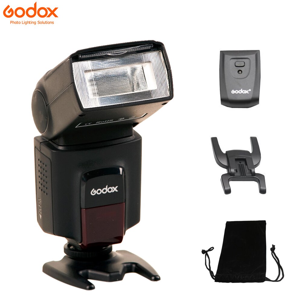 Godox TT520 II Flash TT520II met ingebouwde 433 MHz Draadloze Signaal + Kleur Filter Kit voor Canon Nikon pentax Olympus DSLR Camera &#39;S