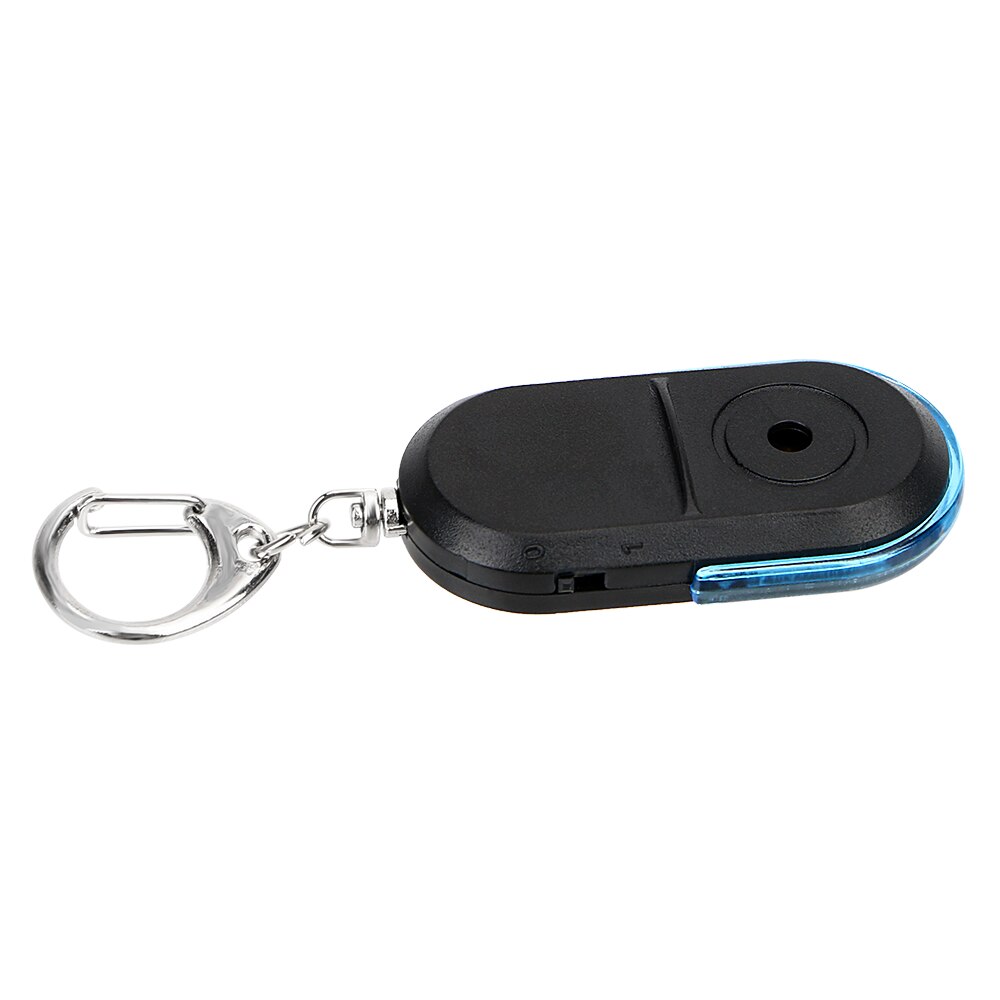 FORAUTO Key Finder Car Keyring Anti-lost Device with LED Flash Light Wireless Whistle Sound Induction Key Locator Car Styling: Blue