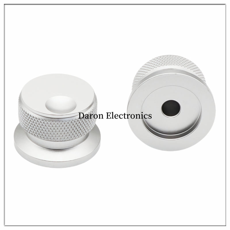 Bouton solide en alliage d'aluminium de couleur, capuchon de bouton de potentiomètre 30x20, capuchon de réglage rotatif pour instrument d'appareil ménager