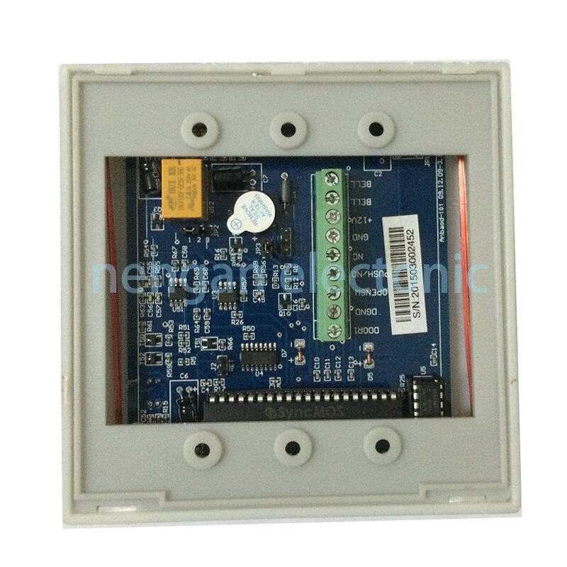 125KHZ EM RFID Proximity Card Access Control Keypad Card Access Control Door Opener with 10 Key Fobs