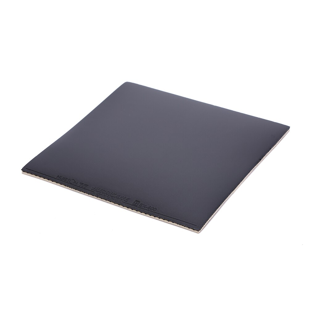 ¡Novedad! Esponja de goma roja/negra (PingPong) de 2,2mm para tenis de mesa: Black