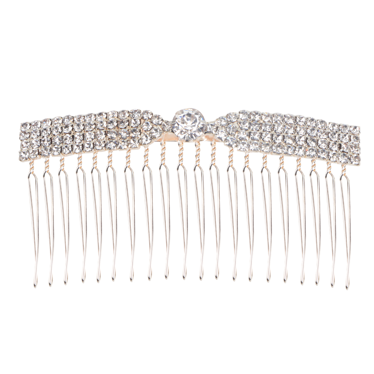 Mit Strass verzierter Haarkamm, hochwertiges Material, Haarnadel-Kamm, kreativer Kopfschmuck, Haarschmuck, elegante Frisur: green