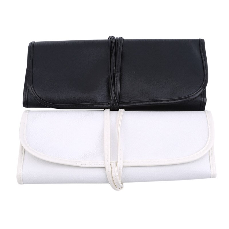 Zwarte tas  of 10 -gats make-up kwast cosmetica kwasten wenkbrauwpoeder foundation oogschaduw pinceaux make-up tool