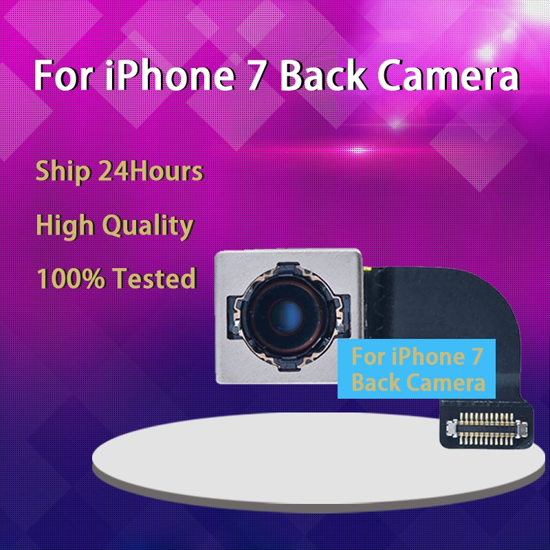 Voor Iphone 7 Met Back Camera Flash Module Sensor Flex Kabel Achteruitrijcamera Voor Iphone 7 Vervangende Onderdelen