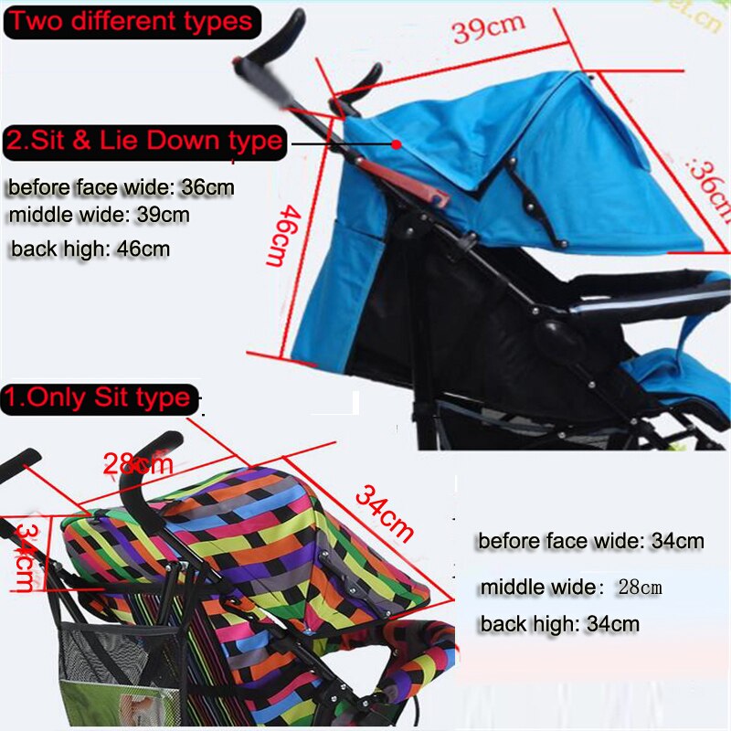 Baby klapvogn solskærm skærm beskyttelse kaleche baldakin betræk barnevogn klapvogn tilbehør baby klapvogn solskærm solskærm vogn solskærm