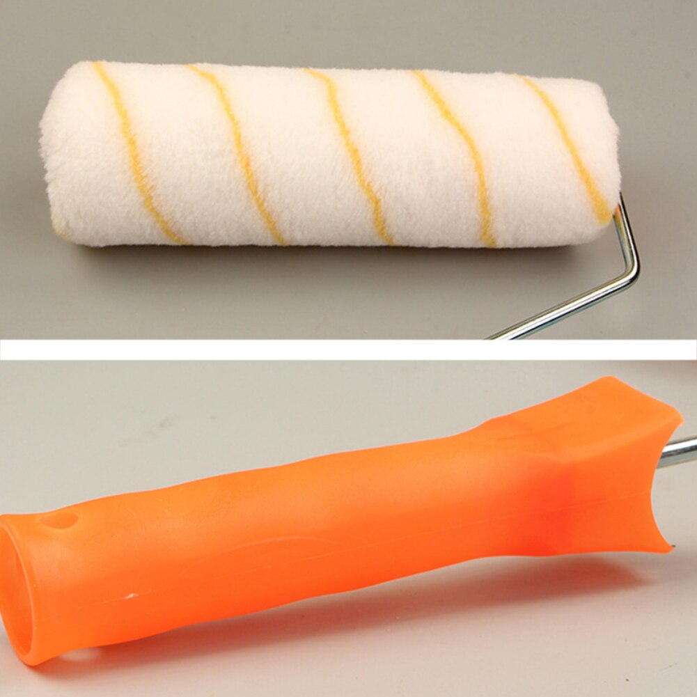 9inch Portable Oil Paint Wall Painting Roller Brush DIY Home Decorating Tool solvent-resistant paint non-shedding medium brush