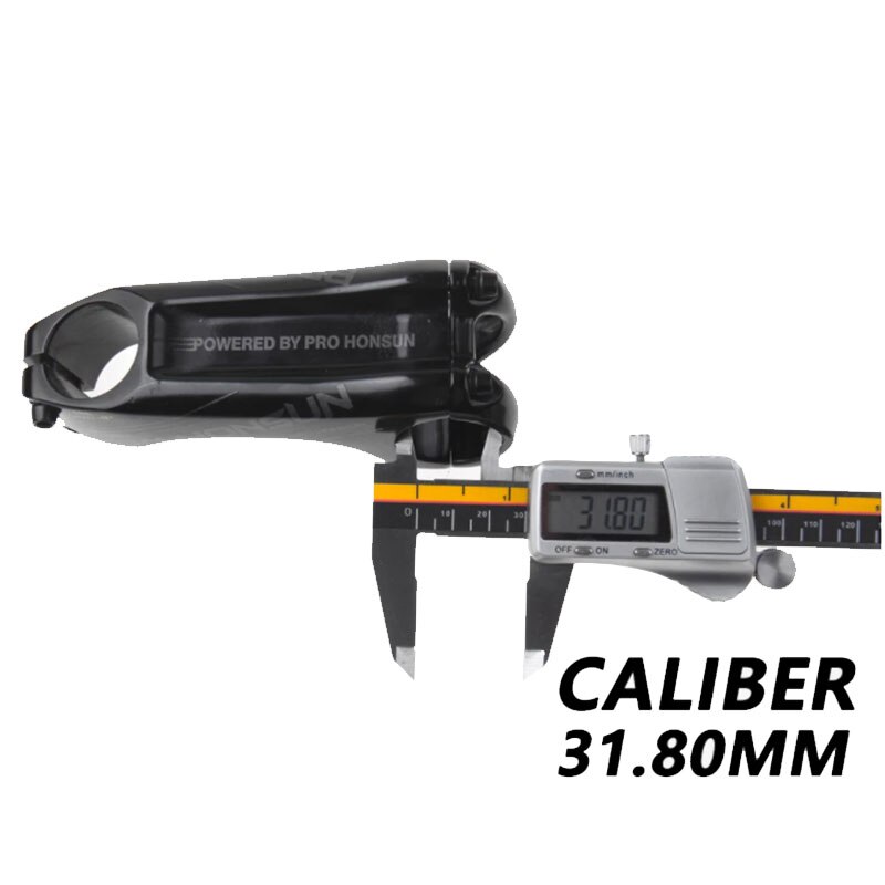 PRO HONSUN Bicycle Stem 17 Degrees 90mm MTB Bike Stems Parts High-Strength 31.8mm/28.6mm Stem for XC AM Mountain Bike