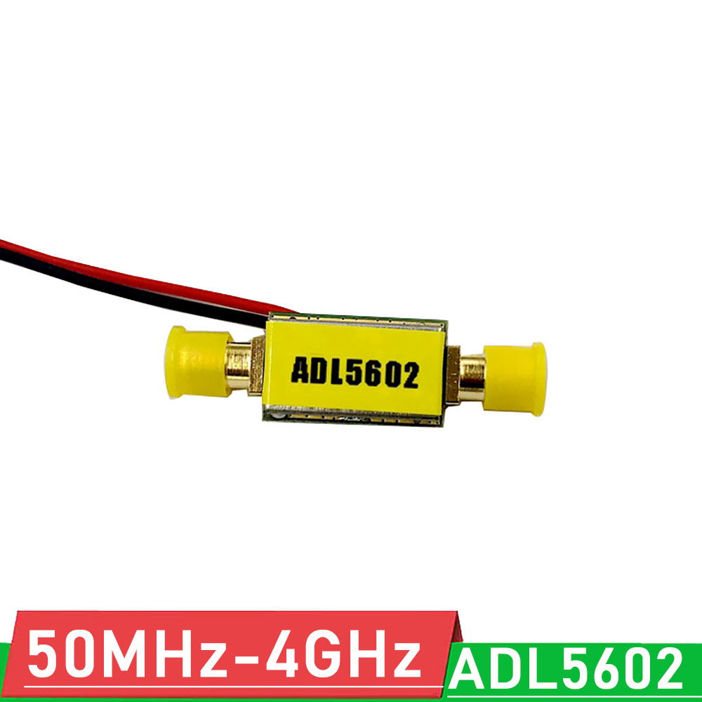 ADL5602 50Mhz to 4Ghz RF Linear amplifier 20dB gain RF POWER amplifier for Ham Radio AMP HF FM VHF UHF