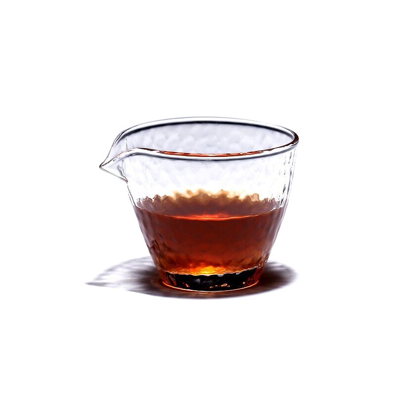 TaoYuan 】 yixing practical tea ware thickening glass texture justice cup tea edge tool