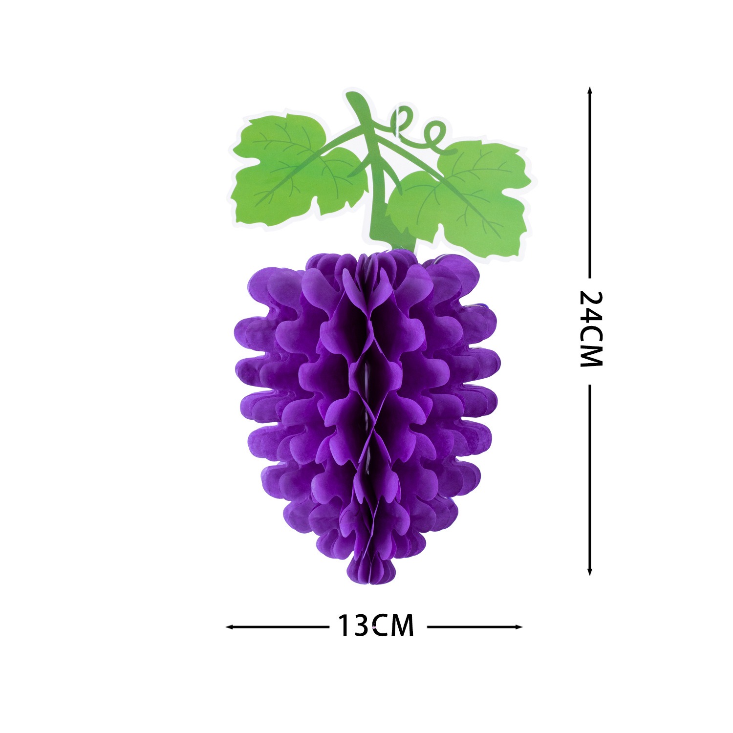 Kesähedelmäteemaiset juhlat hunajakennokoristeet paperi ananas mansikka omena viinirypäle roikkuvat riipukset trooppiset havaijilaiset juhlat: Mintunvihreä