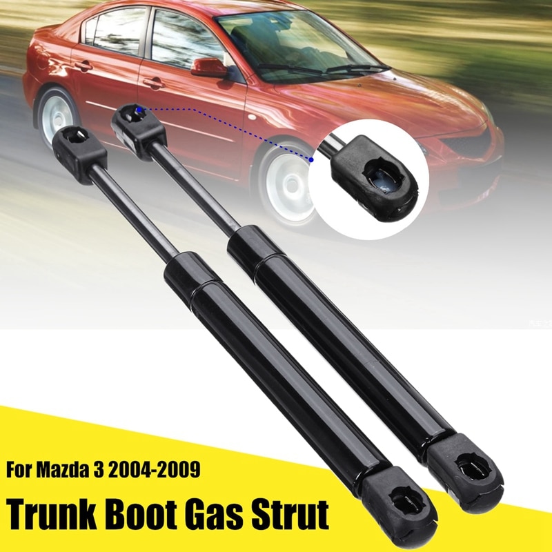 2pcs Car Tailgate Trunk Boot Gas Spring Strut Support Lift For Mazda 3