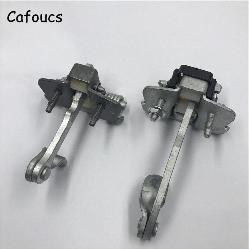 Cafoucs-limitador de Tope de puerta delantero y trasero para coche, bisagra de correa de control para Peugeot 206 207 y Citroen C2, piezas