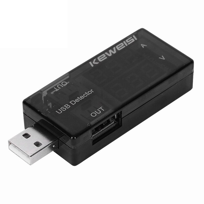 Keweisi Usb Stroom En Spanning Tester Usb Spanning En Ampèremeter Dual Meter Display Test Instrument