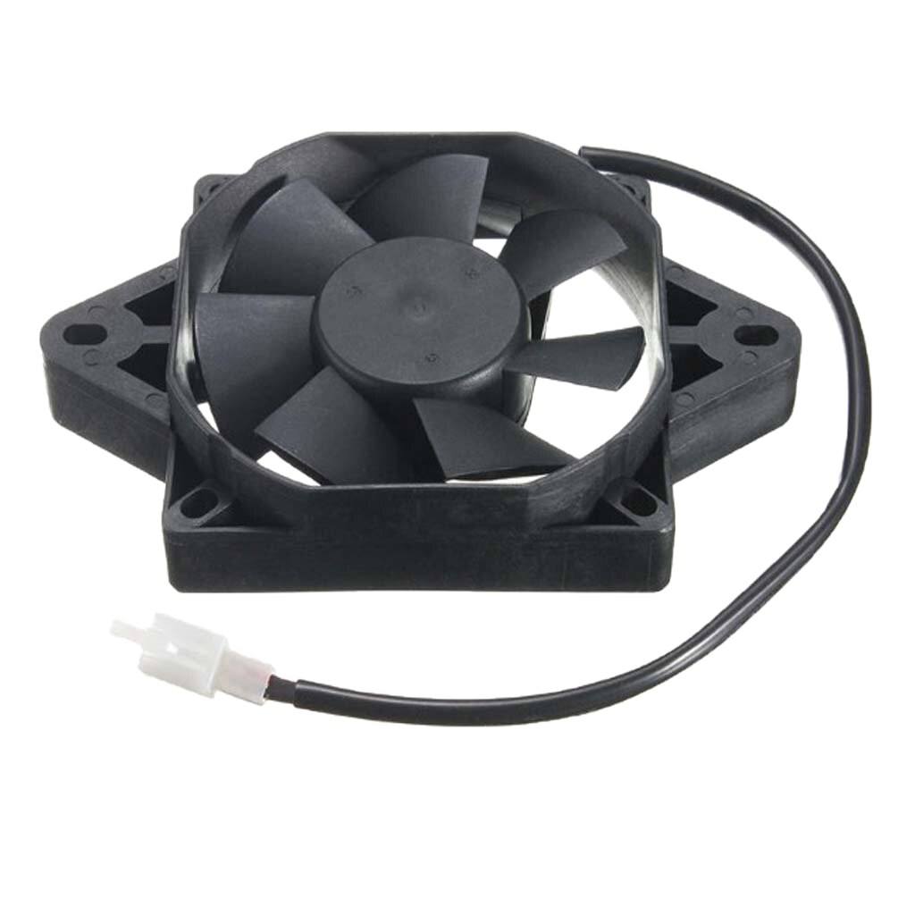 12V Radiator Cooling Thermo Electric Fan Auto Replacement Parts for 150cc-250cc Motorcycle Bike ATV Radiator Fan