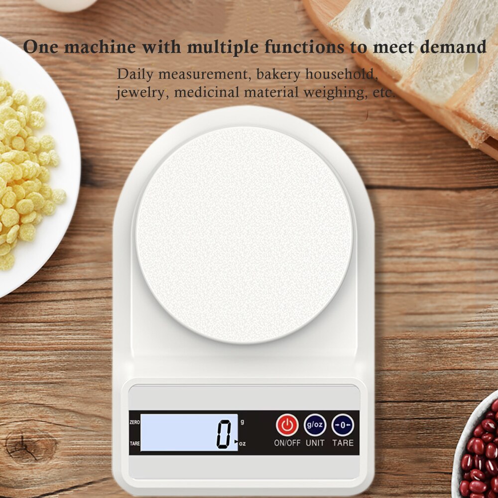 Household Kitchen Electronic scale portable medicinal material electronic gram scale coffee baking 1g mini bench scale kitchen