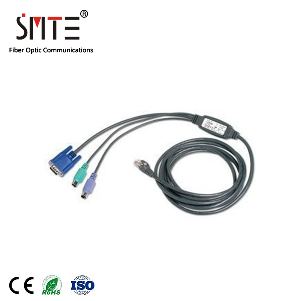 Avocent KVM switch CAT 5 integrated access cable PS2IAC-7 LAN to VGA and PS