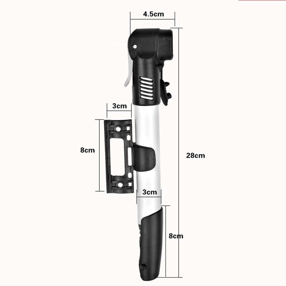 Hand mini cykel däck luftinflator kul nålventil mtb bärbar cykel pump ventil kula mtb tillbehör bärbar cykel pump