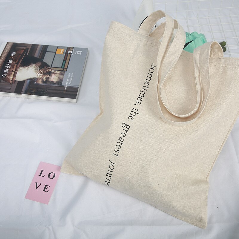 Sacs à provisions pliables femmes nouvelle chaude femme décontracté fermeture éclair doux toile sacs sacs en coton recyclé