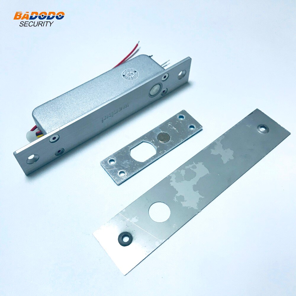 DC 12~24V 4 lines low temperature Electric bolt lock fail safe time delay electrical door lock for home access control