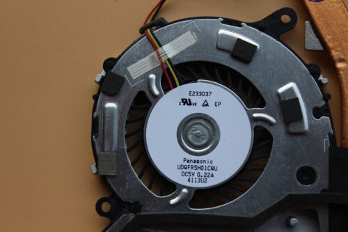 ventilador de CPU para Sony Vaio FIT13A SVF13 SVFF13N SVF13N SVF13A 3FFI1TMN000 AB06005HX0403Z1 UDQFRSH01CQU disipador CPU ventilador de refrigeración