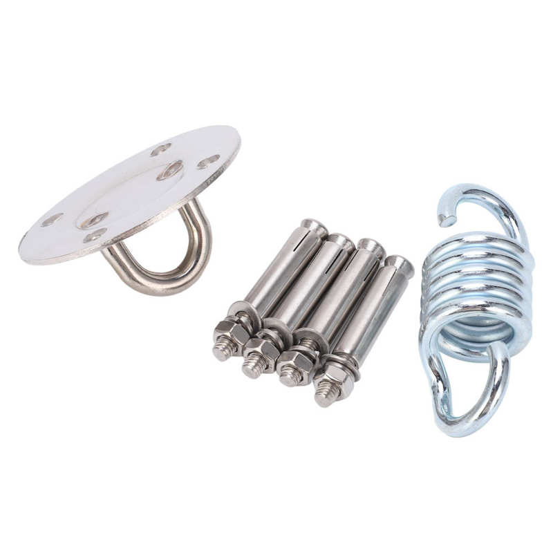 Ceiling Wall Mount Anchor Hook Durable Hammock Wall Mount Anchor Firm Connection Stainless Steel High Hardness for Swing