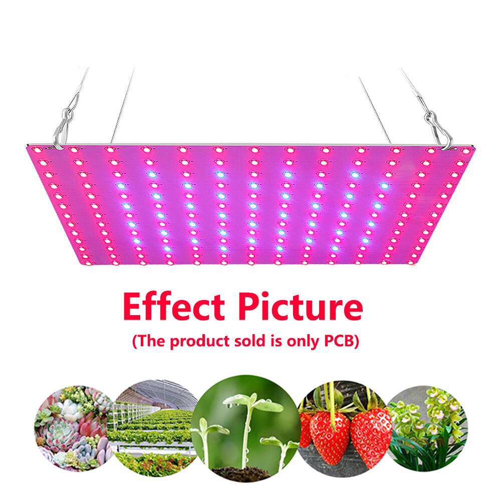 1Pcs 120W LED Plant Grow Light PCB Samsung lm281b + LED With Red 660nm Infrared 730nm Ultraviolet 395nm For Indoor Plant Grow