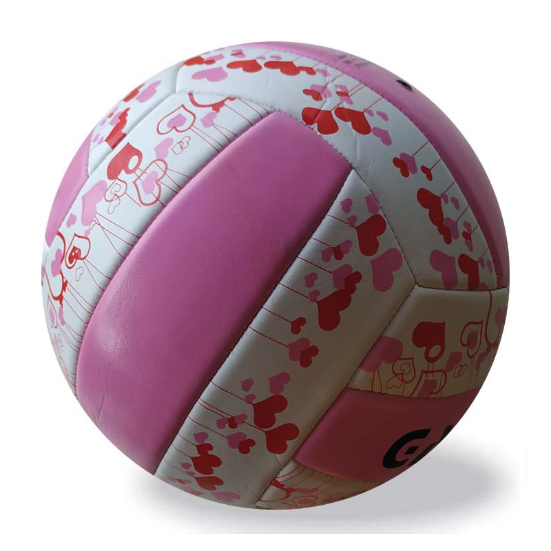 Size 5 Pu Volleyball,Soft Touch Volleyball,Indoor Training Volleyball Balls,Official Match: NO5 pink