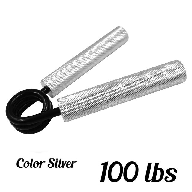 100lbs-300lbs urządzenie robić ćwiczenia dłoni ciężki uchwyt trener ramię palec rehabilitacja ćwiczenia moc Handgrip kulka robić ściskania mocne strony: Srebrny