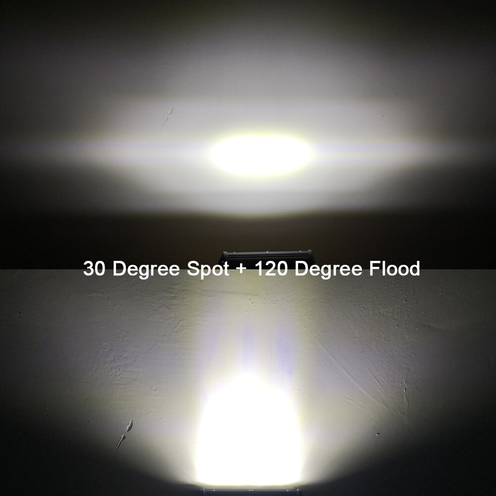 4" 7" 12" 20 Inch Led Bar Light For RC Car 4x4 Off road 4WD Truck ATV 12V 24V Trailer Motorcycle Combo Offroad Work Barra Lights