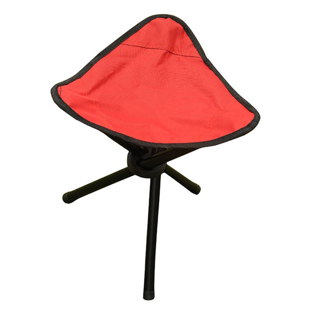 Portable Small three-legged stool folding chair beach chair fishing stool outdoor park bench / stool train For Outdoor Camping