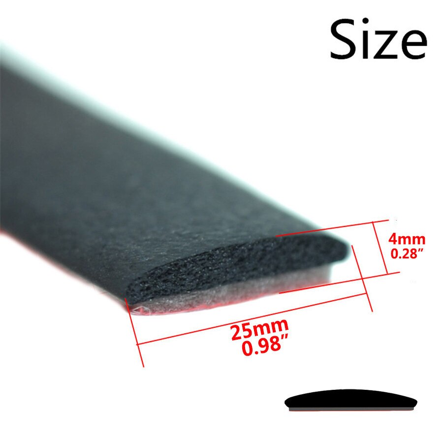 Sellador de goma para techo solar de coche, tiras selladas triangulares para ventana, moldura de sellado, impermeable, a prueba de polvo, con aislamiento acústico