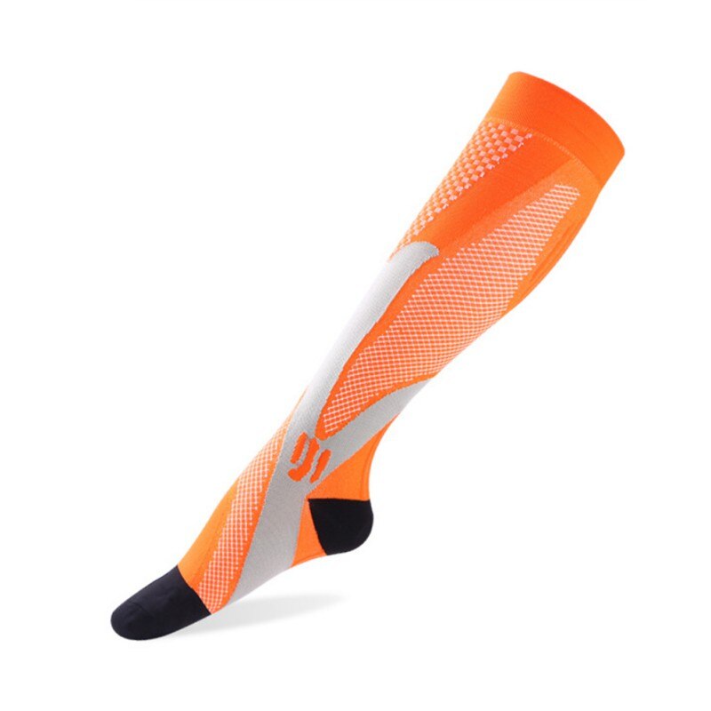 Outdoor Compression Sports Socks Breathable Quick Dry Football Training Men Women Socks Leg Support Stretch Magic Socks Newest: O / L/XL
