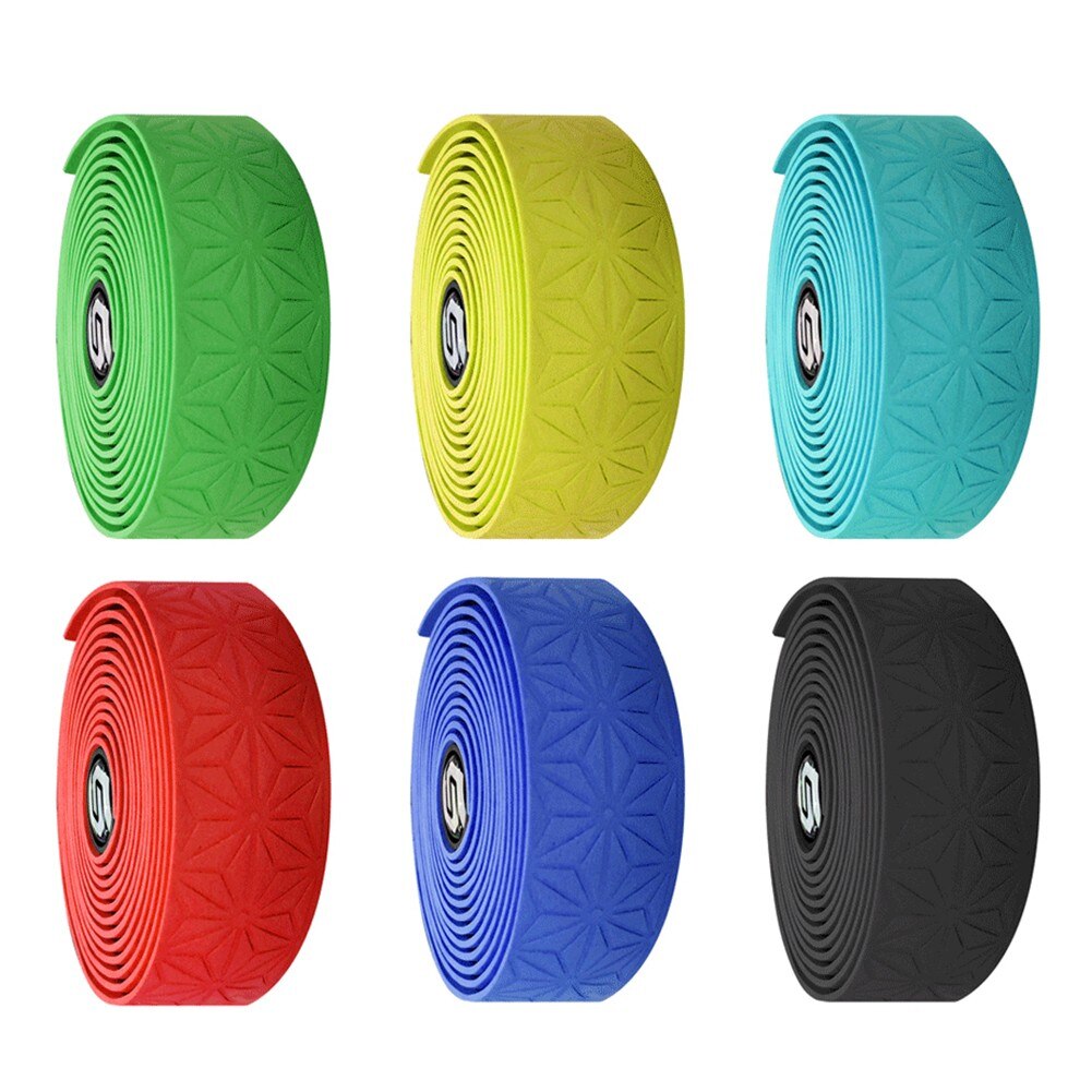 Fietsstuur Tape Pu Racefiets Stuur Bandjes Strap Antislip Grip Professionele Fietsen Demping Anti-Vibratie Wrap