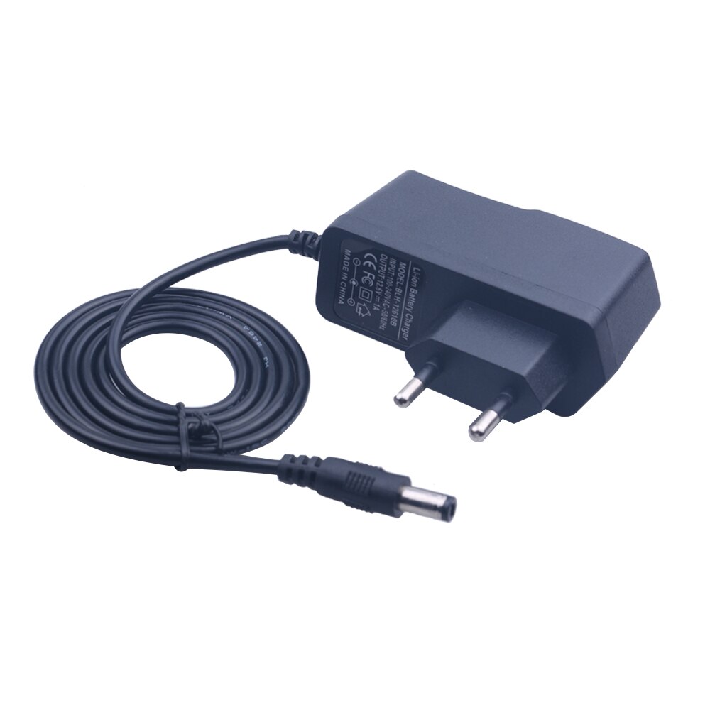 12 v carregador 12.6 v 18650 carregador de bateria de lítio dc 5.5*2.1mm adaptador de alimentação adaptador de carregamento de energia eua/reino unido