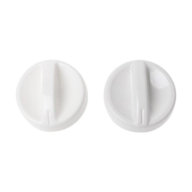 Interruptor de control del temporizador perilla giratoria de plástico para horno de microondas Universal 2 uds