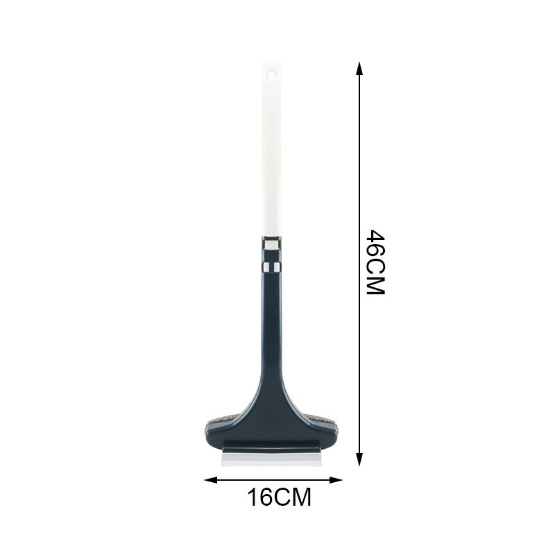 Long Handle Mosquito Window Screen Cleaning Brush Anti-mosquito Net Dust Free Removable Washable Household Cleaning Tool: white green