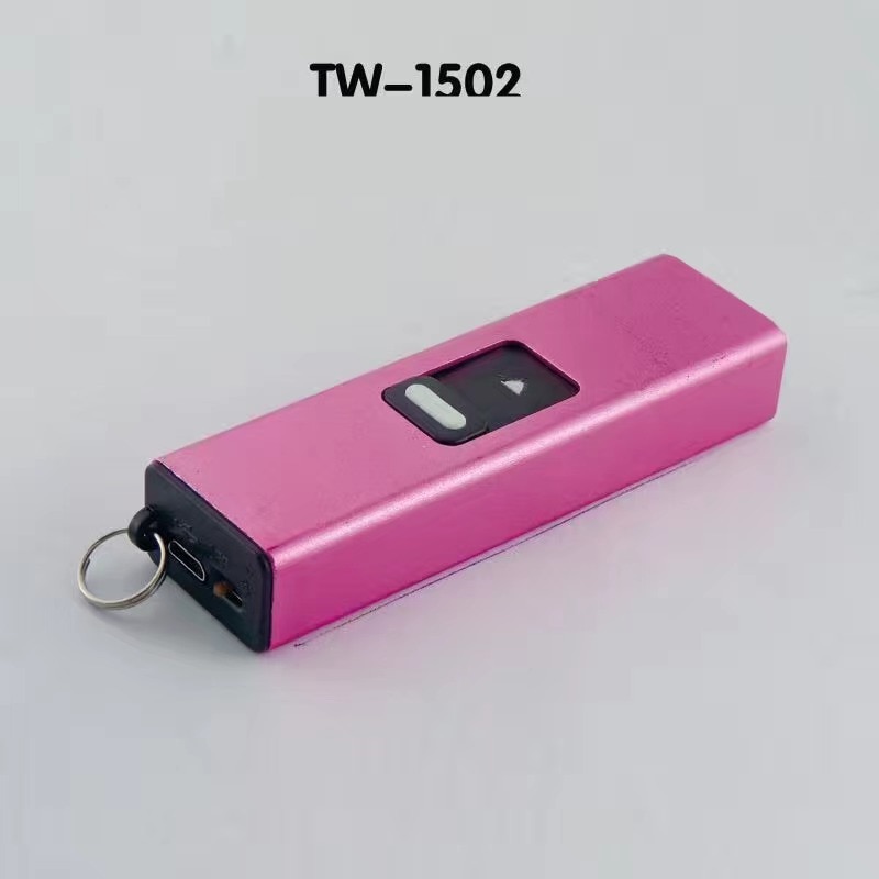 Flashlight Stun Gunn Electric Shock Batons Stick For Iphoned Phone Case Hang