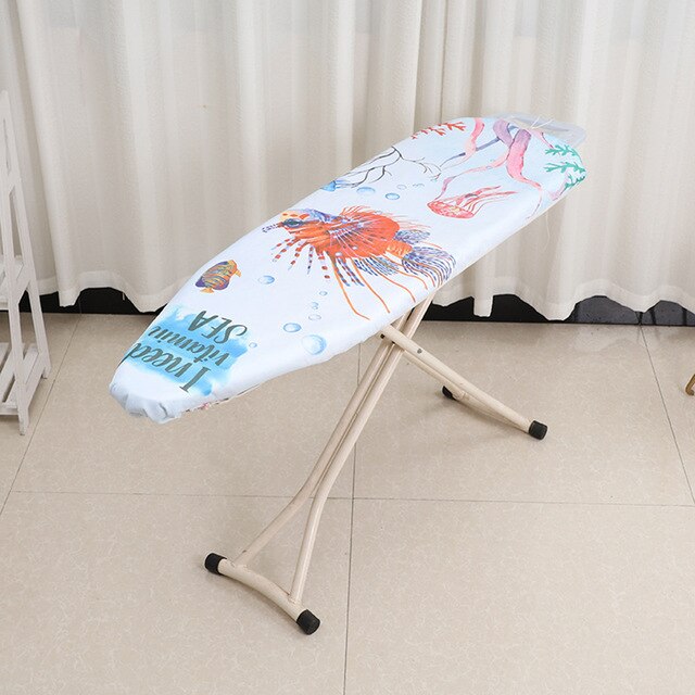 Super Extra Brede Grote Koord Strijkplank Cover 150X40Cm Koord 1Pc Antislip Dikke Strijken board Cover Marmer Doek: 10