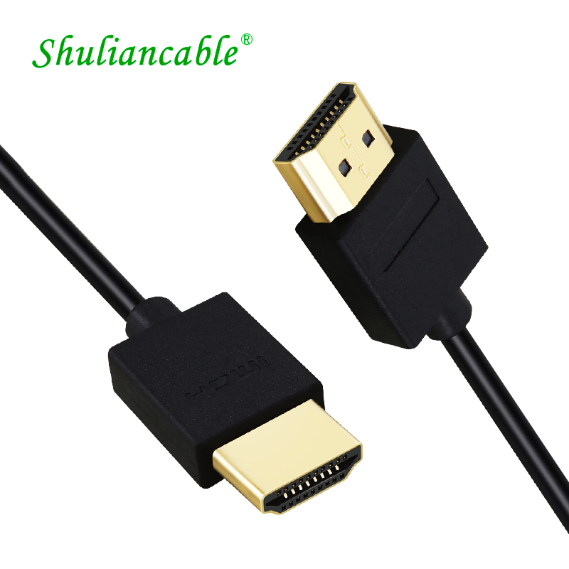 Shuliancable HDMI cable High Speed HDMI Male-Male 2.0 1080P 3D for Apple TV xbox computer 1m 1.5m 2m 3m 5m 7.5m 10m HDMI