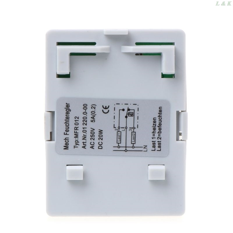 Mechanical Hygrostat Humidity Controller Connect Fan Heater for Cabinet MFR012 Humidity Controller