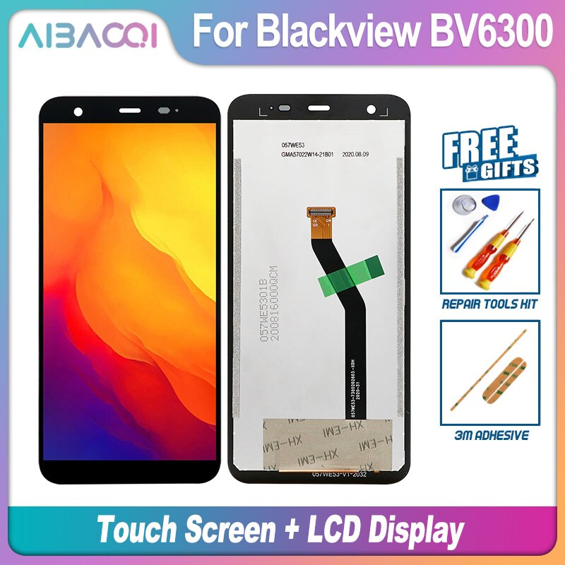 AiBaoQi nuovissimo Touch Screen da 5.7 pollici 1440x720 sostituzione Display LCD per Blackview BV6300 BV6300 Pro Phone