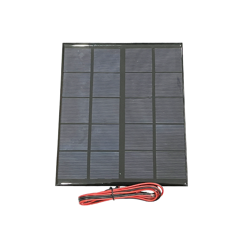 Panel Solar de 5V, 5,5 V, 160mA, 250mA, 500mA, 1W, 1,6 W, 2,5 W, con controladores de carga de batería de litio Solar de 5V 1A, Kit de pantalla Diy