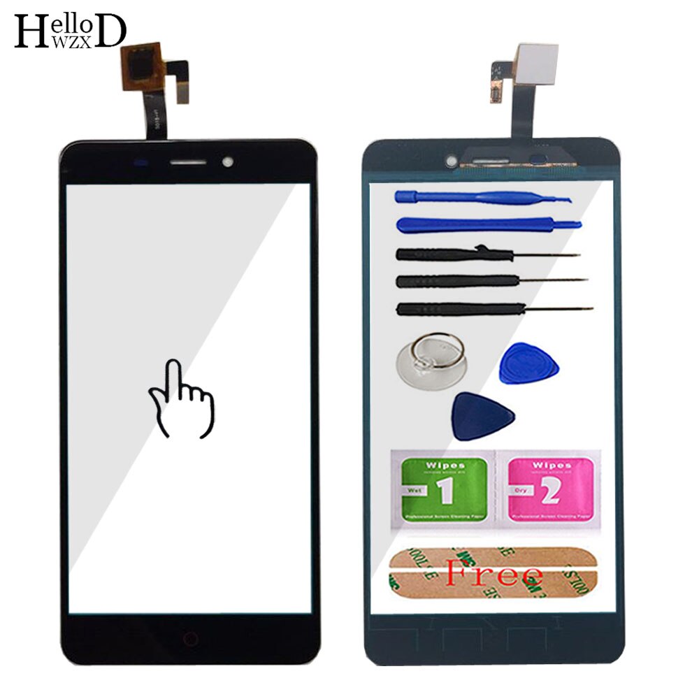 Mobile Phone Touch Screen Digitizer Glass Panel For ZTE Nubia N1 NX541J Touch Screen Sensor Tools Adhesive