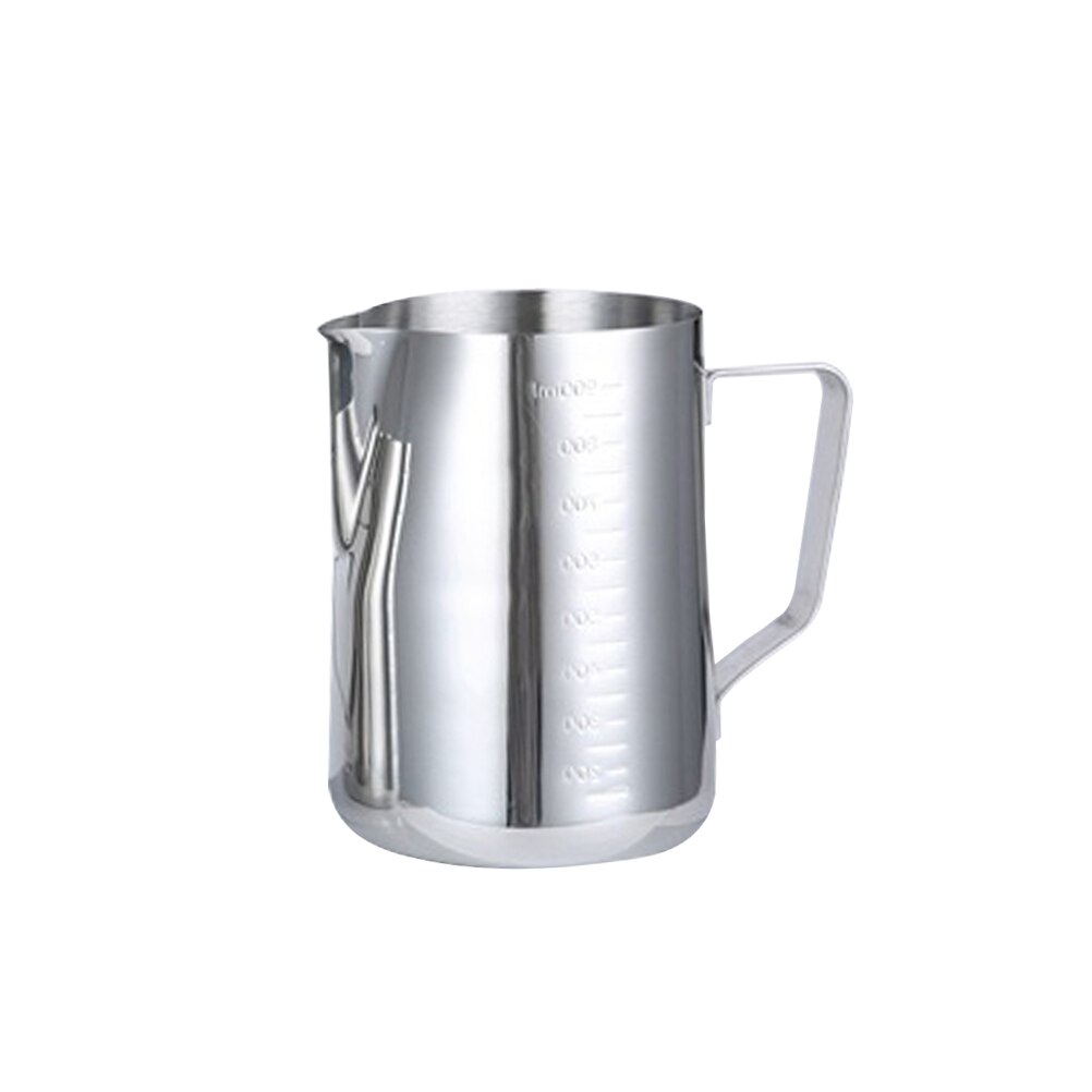350ml Measuring Cup Steaming Frothing Pitcher Stainless Steel Measuring Cup with Marking and Handle: 900ml