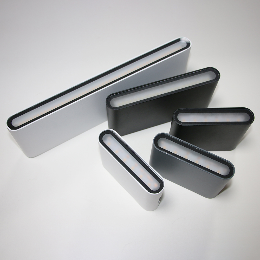 6W 12W 24W Led Outdoor Waterdichte Wandlamp Slaapkamer Woonkamer Balkon Wandlamp Aluminium Buitenmuur lamp Blaker Armaturen