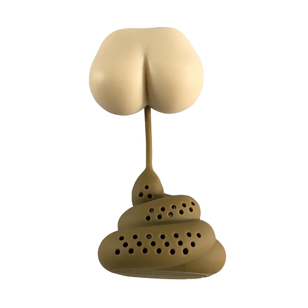 Decompression Poop Tea Infuser Foreign Travel Simple Tea Bag Can Hold Tea Tea Set