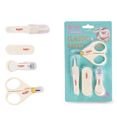 10 Stks/set Baby Nail Trimmer Gezondheidszorg Kit Gezondheidszorg Kit Draagbare Pasgeboren Baby Grooming Kit Nagelknipper Veiligheid Zorg Set: TF307  5PCS